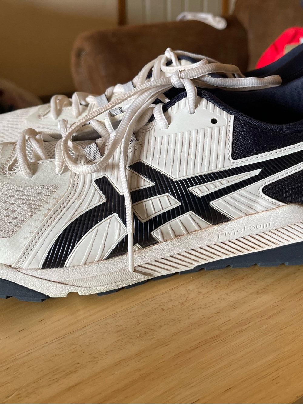 ASICS Gel-Course Glide Golf Shoes Men Size 13 Spikeless White Blue Red 1111A085